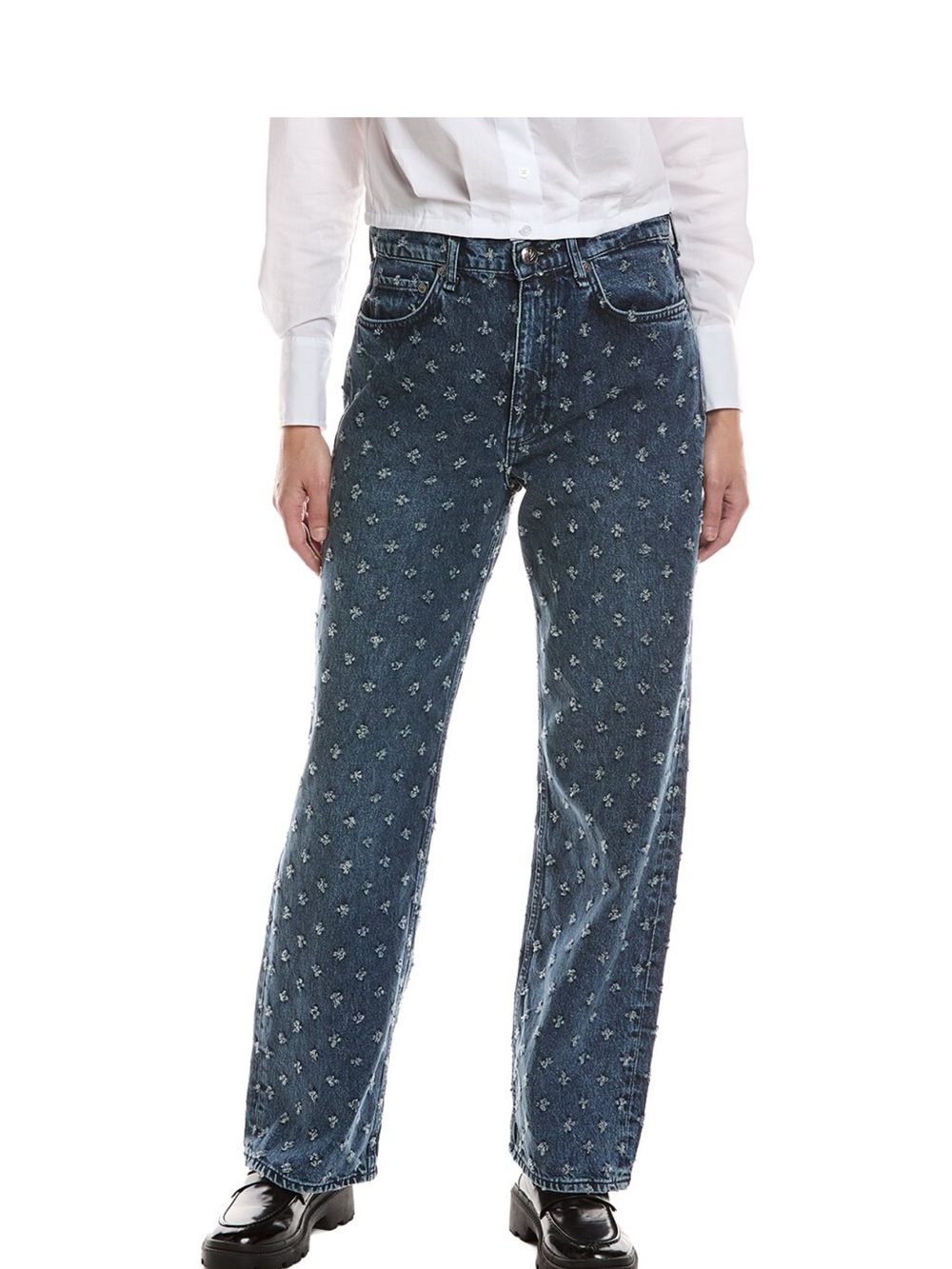 Rag & Bone Shea High-Rise Vintage Tweed Ankle